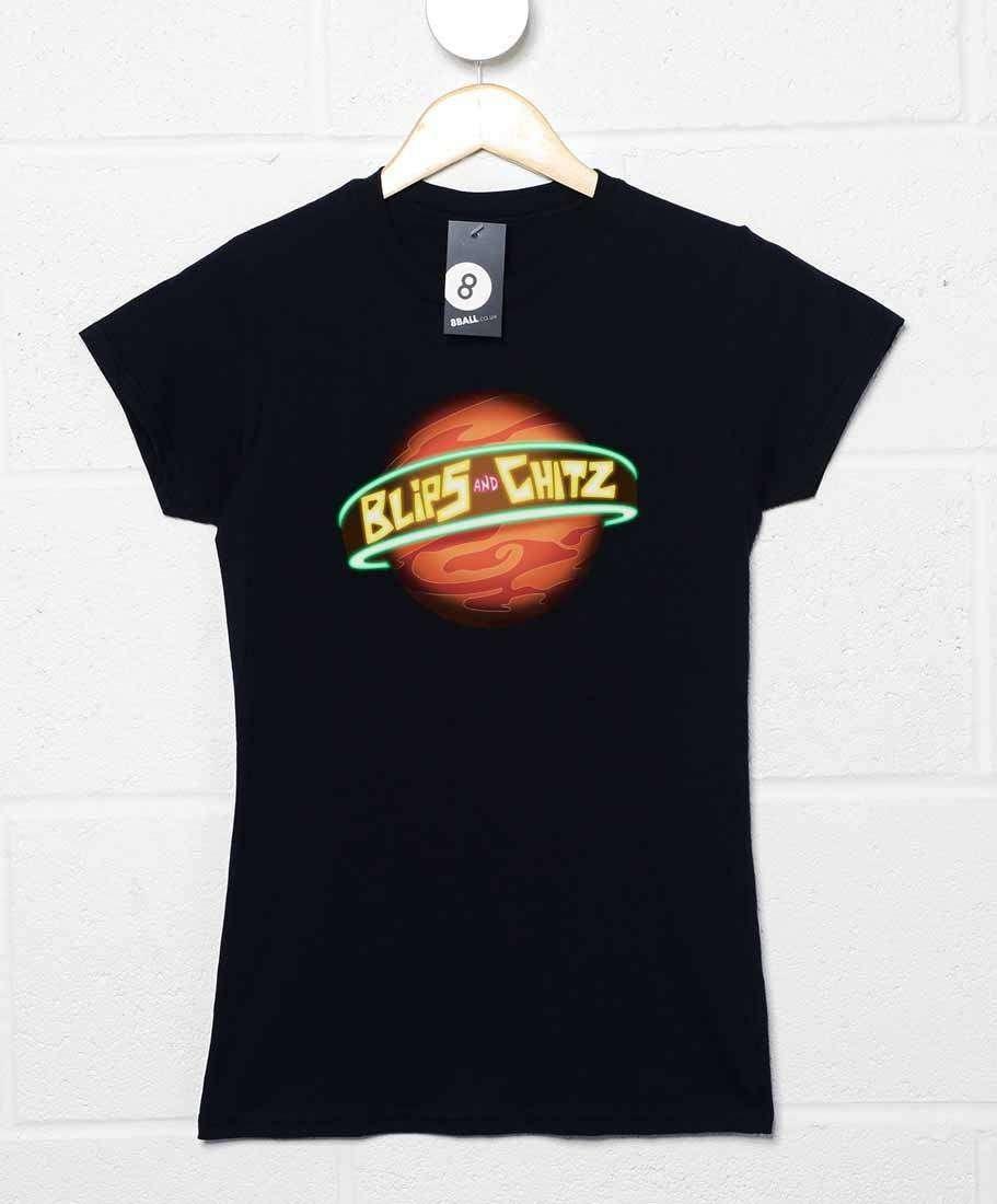 Blips And Chitz Womens Fitted T-Shirt