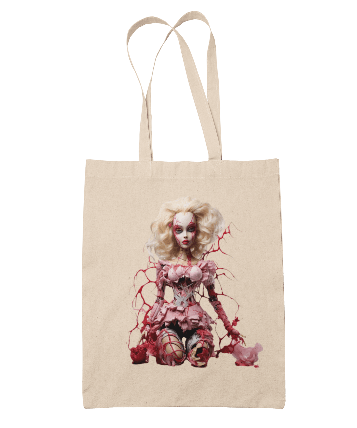 Broken Barbie Tote Bag