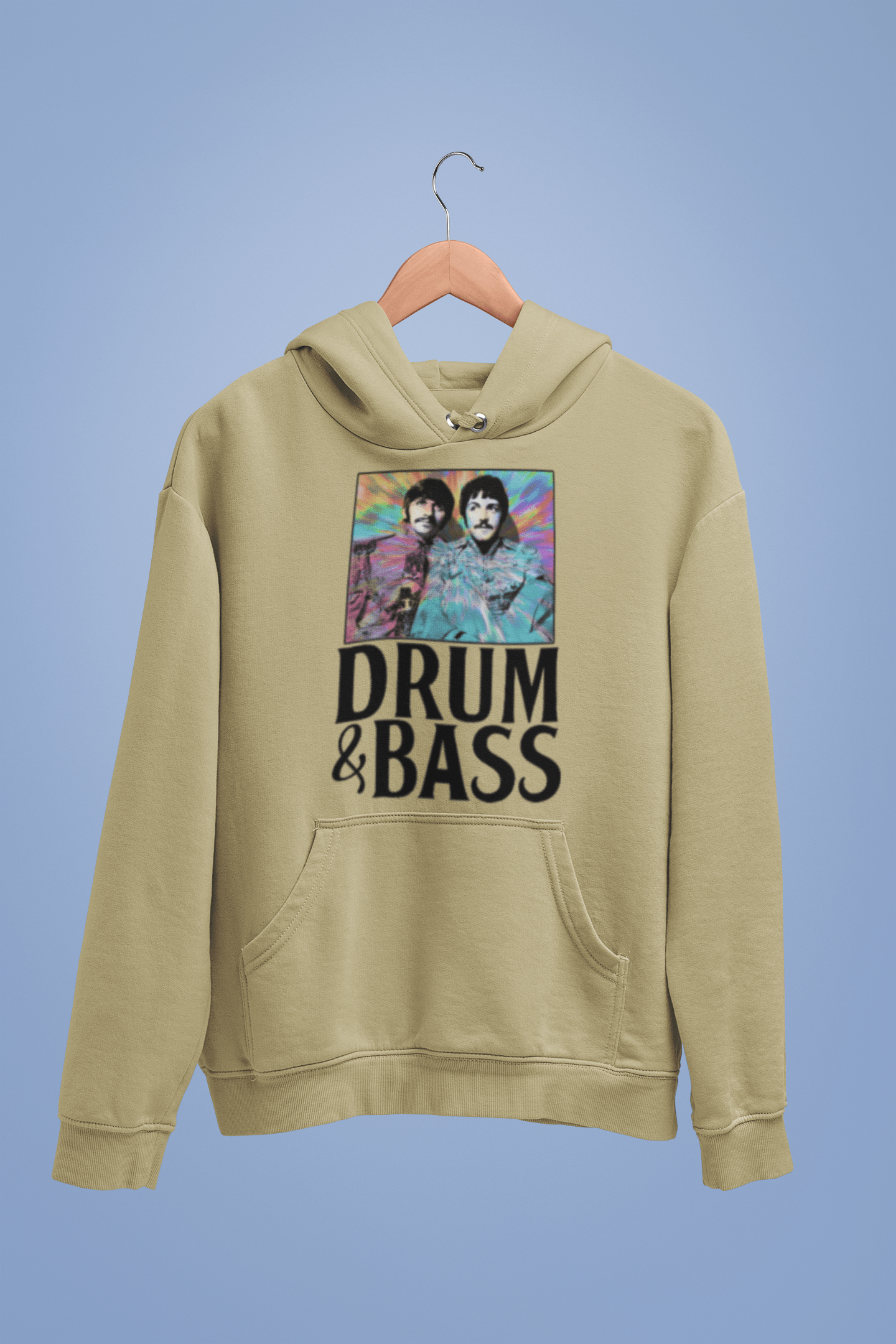 Drum And Bass, Ringo And Paul Hoodie