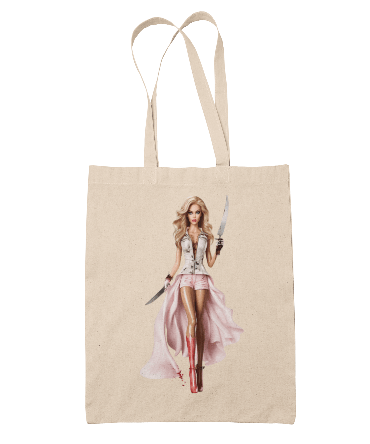 Gothic Princess Barbie Tote Bag