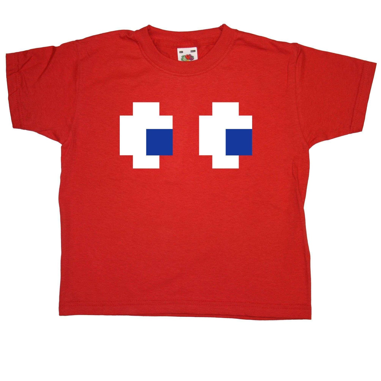 Pac Man Ghost Eyes Childrens T-Shirt