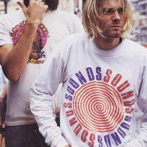 Sounds T-Shirt As Worn By Kurt Cobain