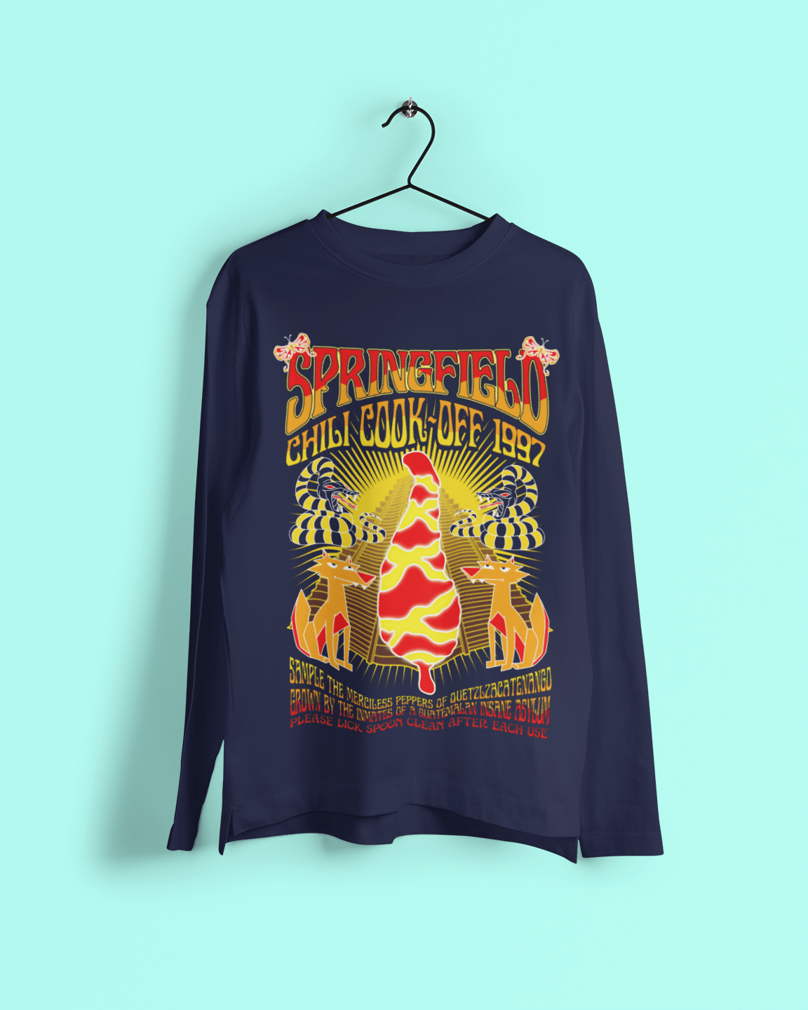 Springfield Chili Cook Off Long Sleeve T-Shirt