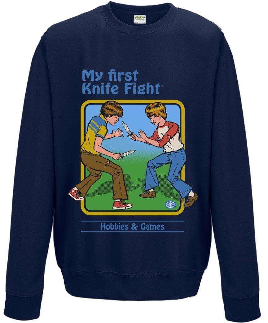 Steven Rhodes My First Knife Fight Sweatshirt