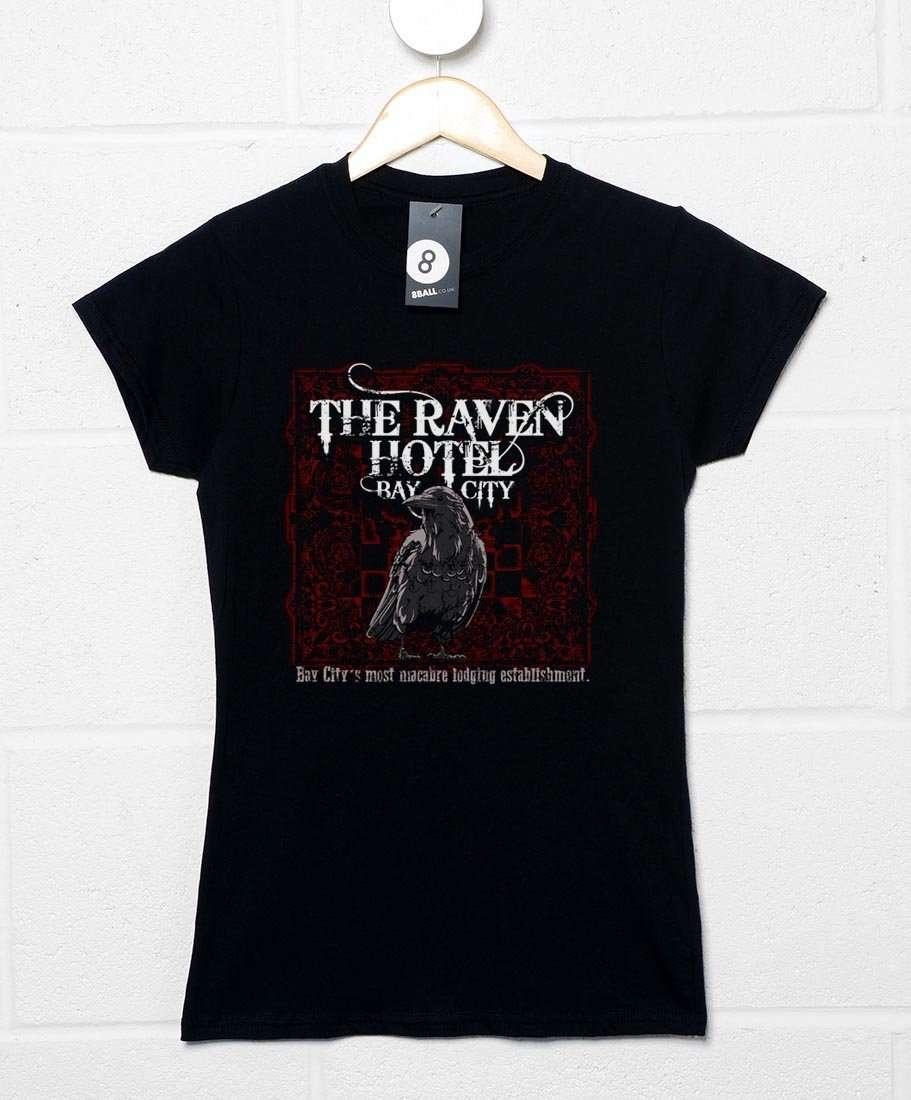 The Raven Hotel Fitted Womens T-Shirt
