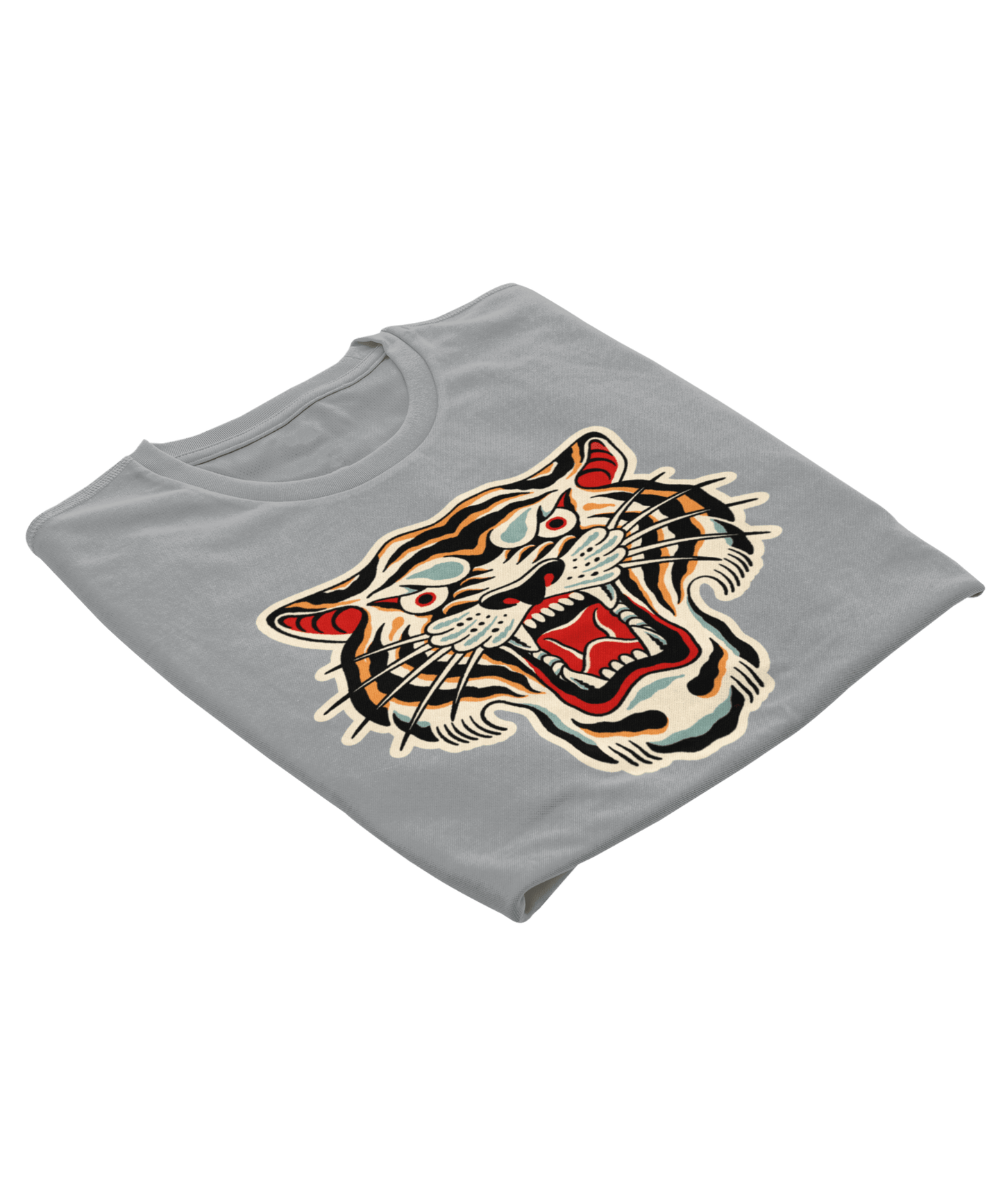 Tiger Tattoo Design Adult Unisex T-Shirt
