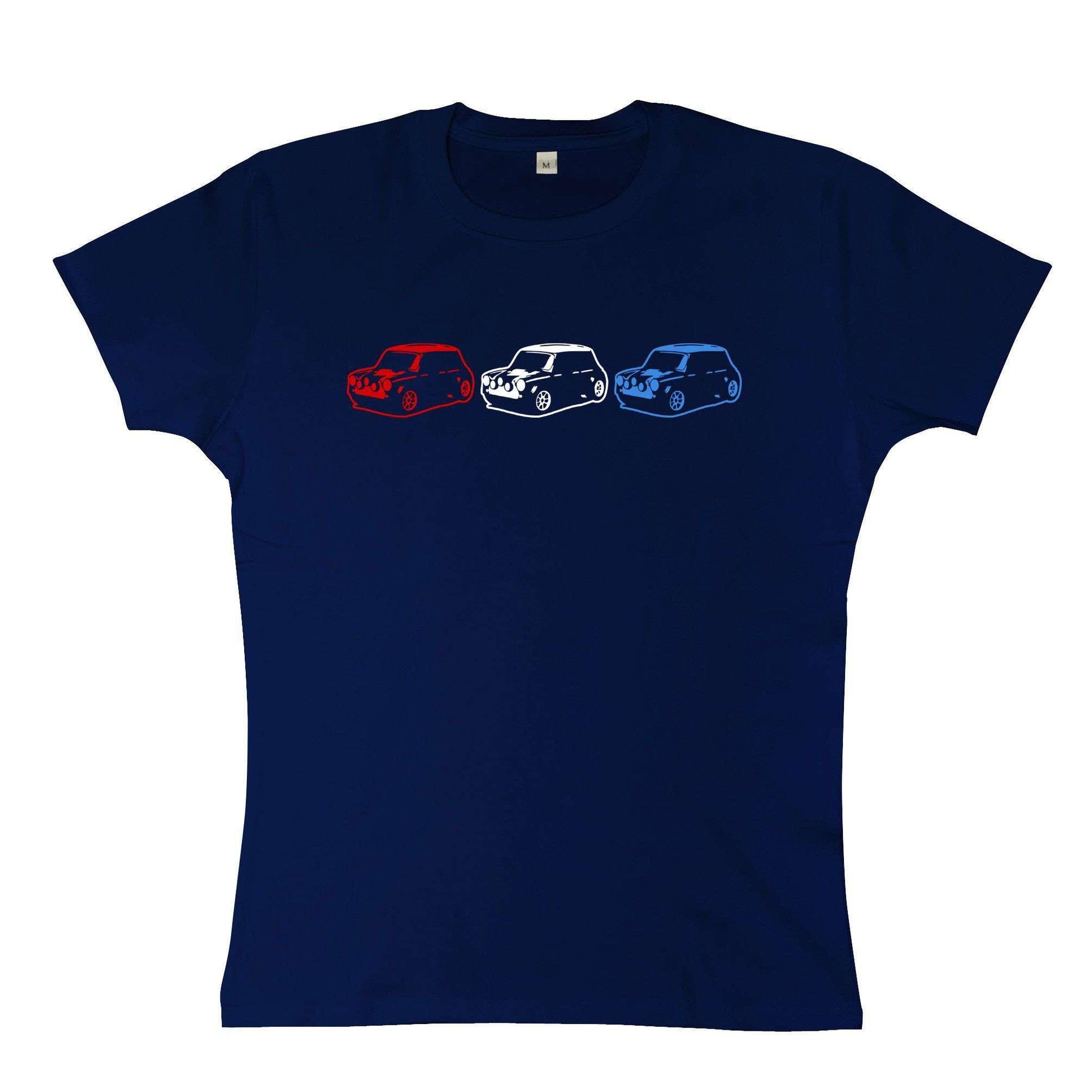  3 Minis Womens Fitted T-Shirt