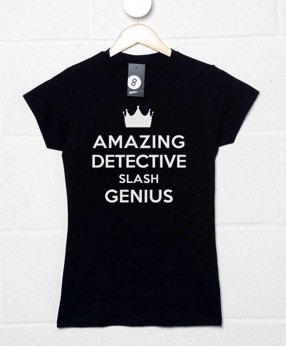  Amazing Detective Slash Genius Womens Fitted T-Shirt
