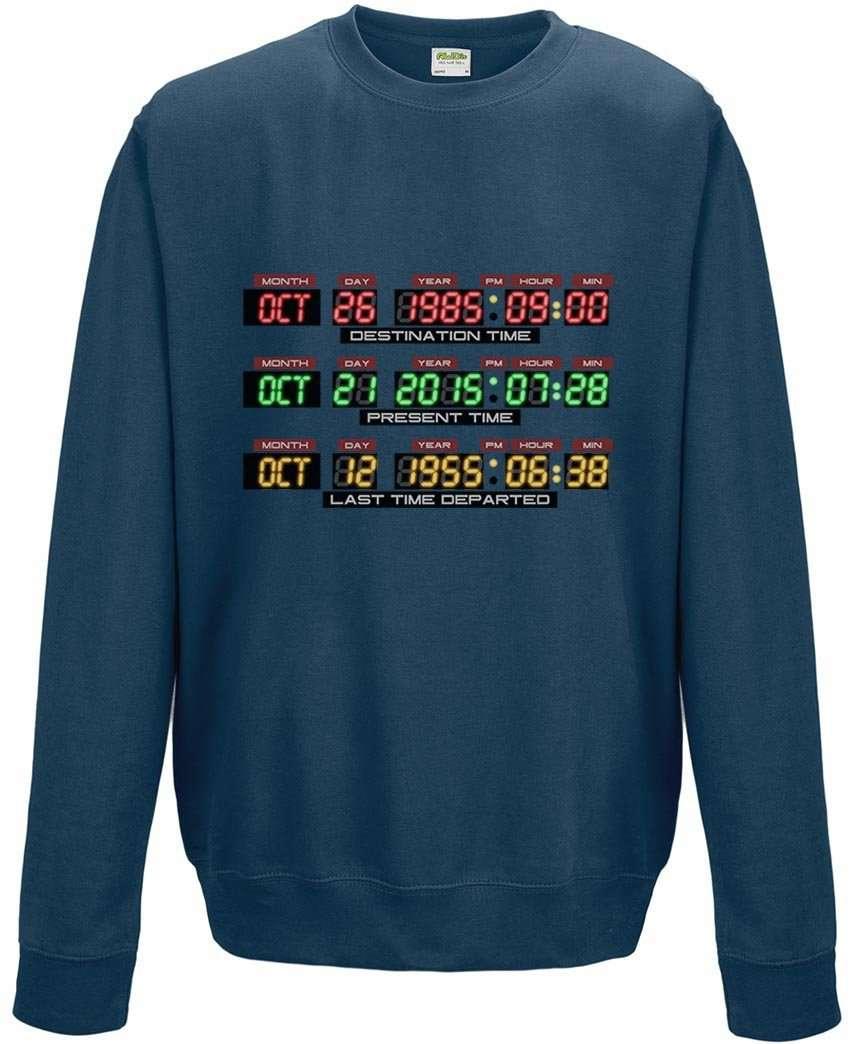  Back To The Future 2015 Dashboard Sweatshirt