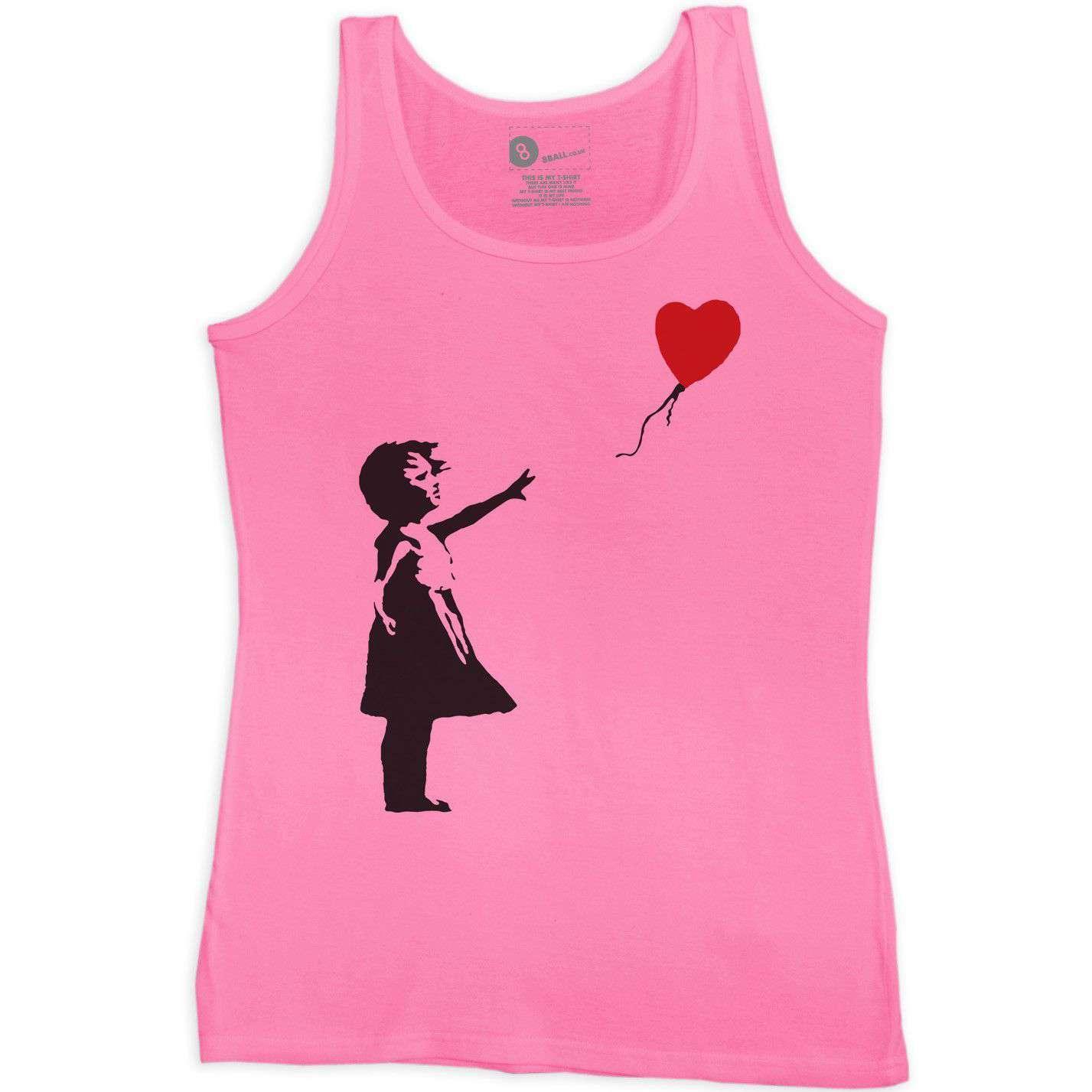  Banksy Balloon Girl Women's Vest