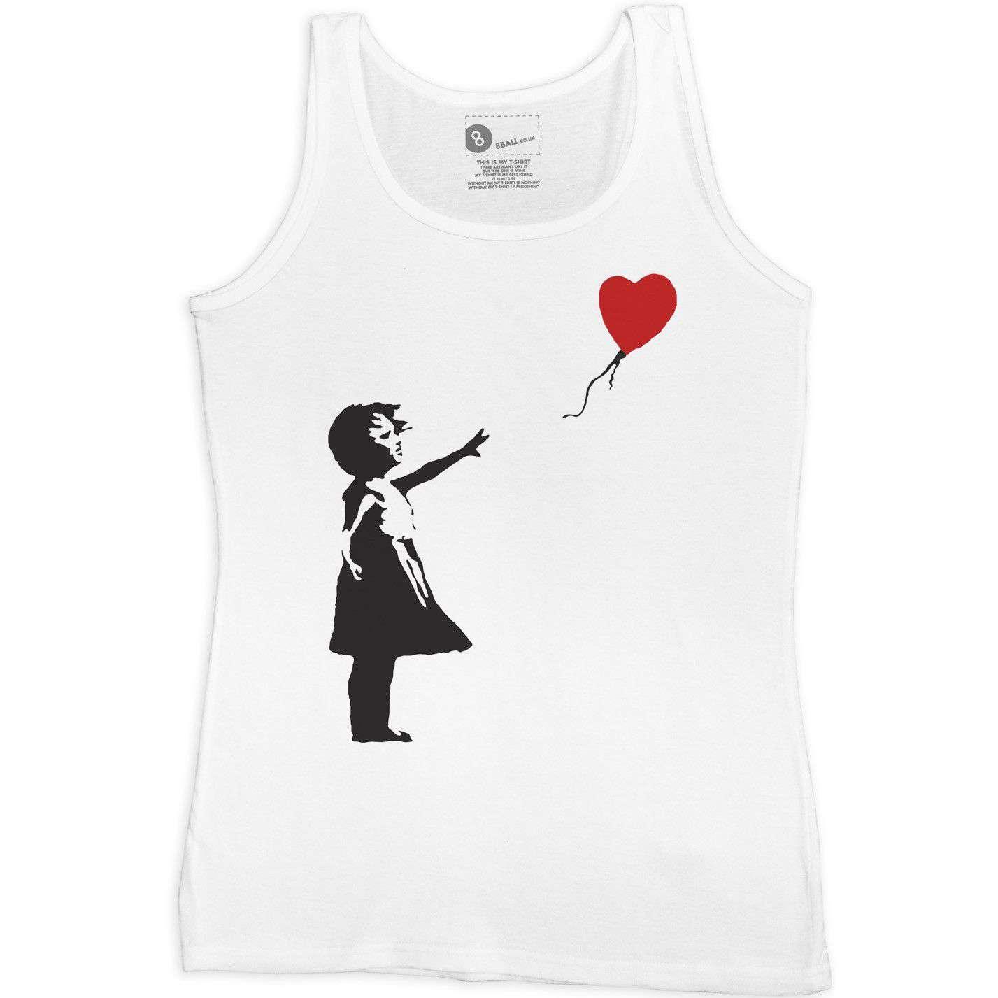  Banksy Balloon Girl Women's Vest