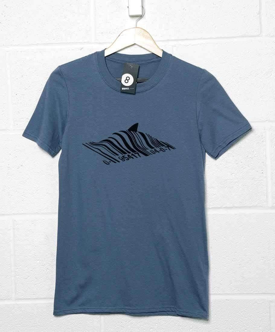  Banksy Barcode Shark T-Shirt