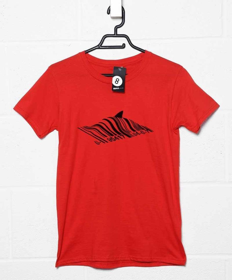  Banksy Barcode Shark T-Shirt