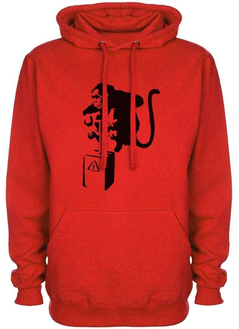  Banksy Detonator Monkey Hoodie