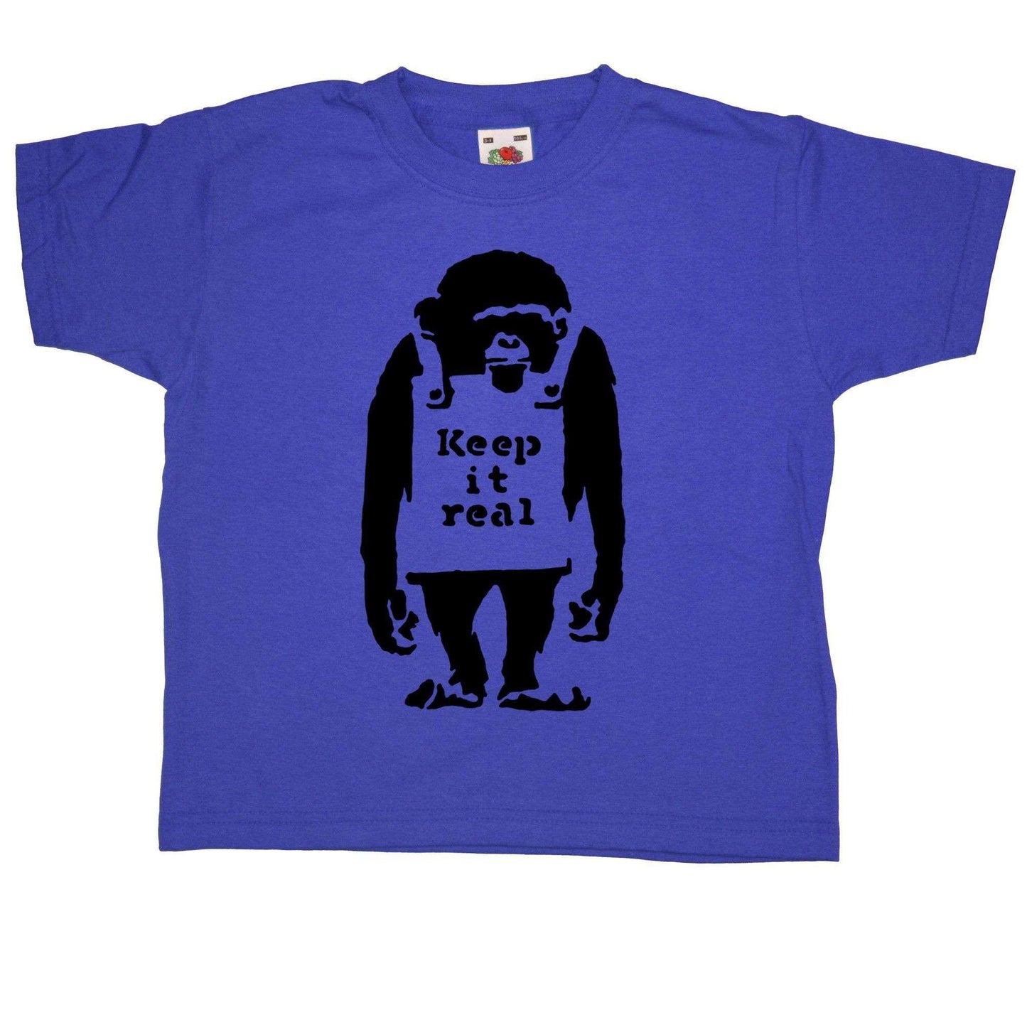  Banksy Keep It Real Childrens T-Shirt