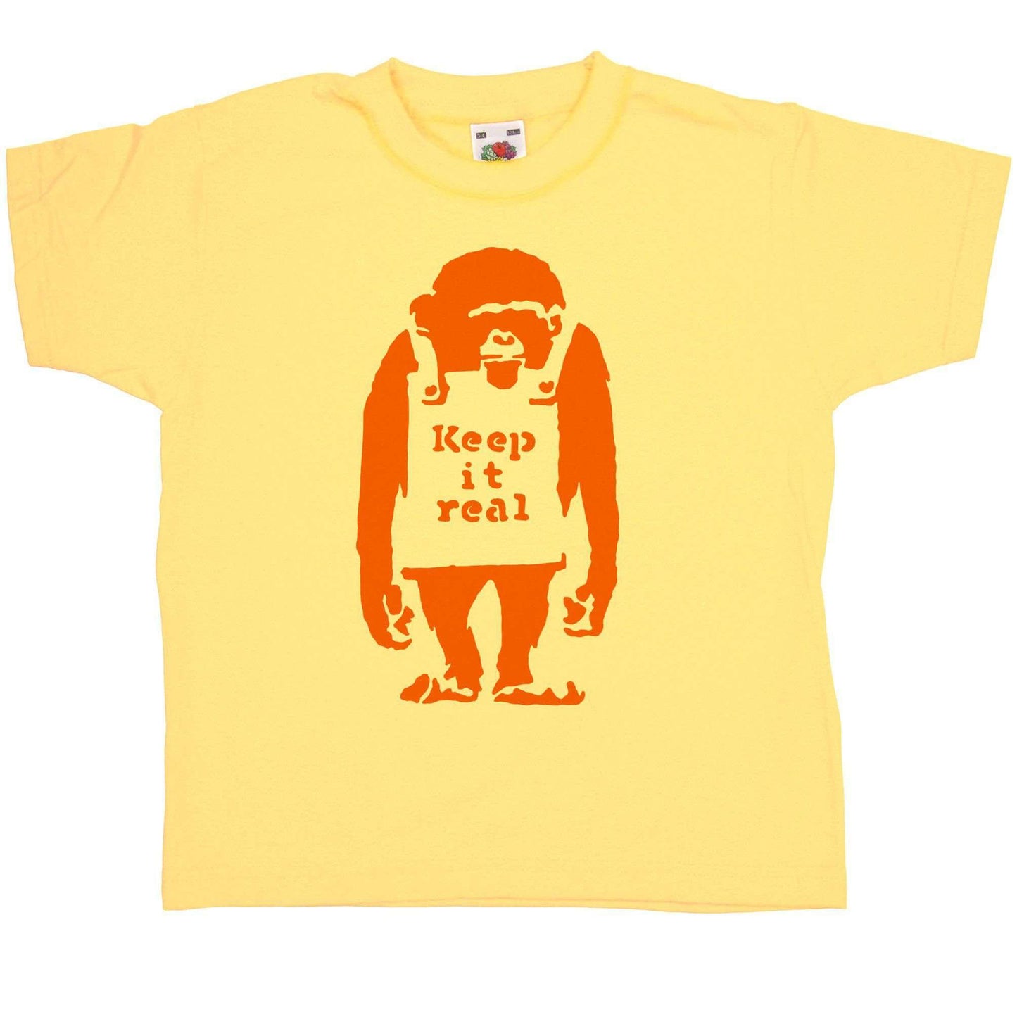  Banksy Keep It Real Childrens T-Shirt