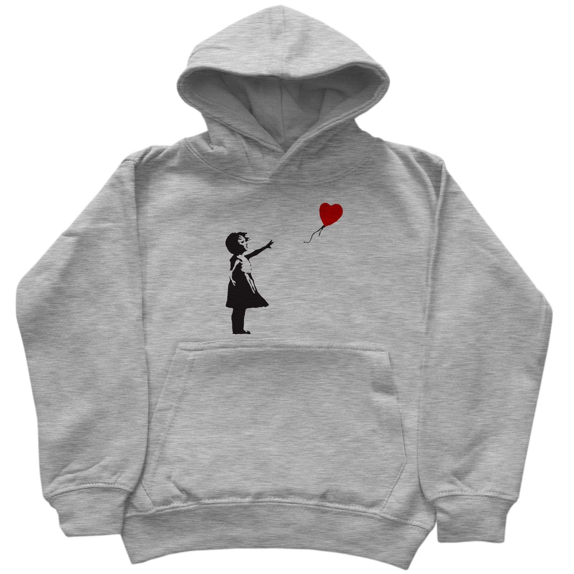  Banksy Kids Girl With Balloon Hoodie