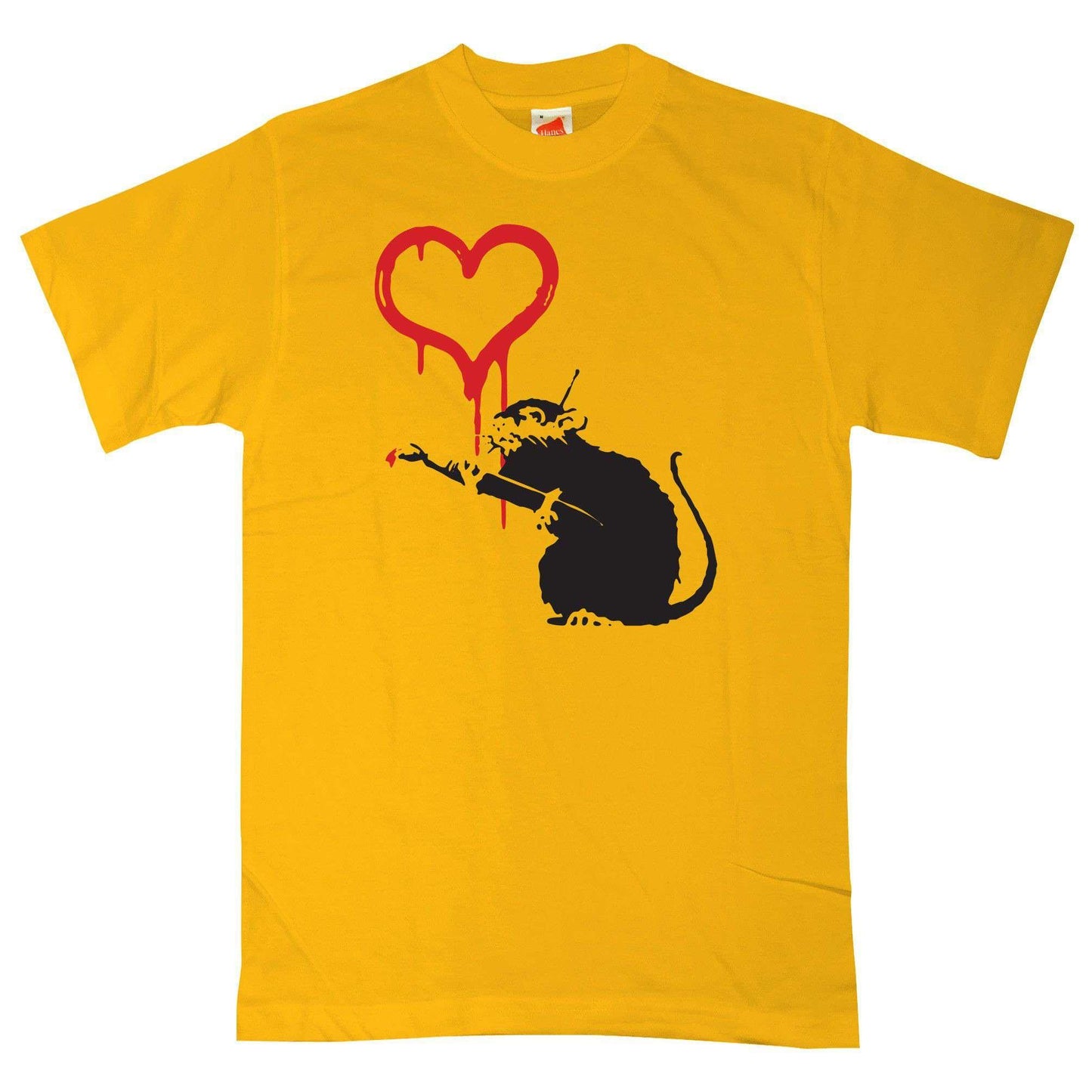  Banksy Love Rat T-Shirt