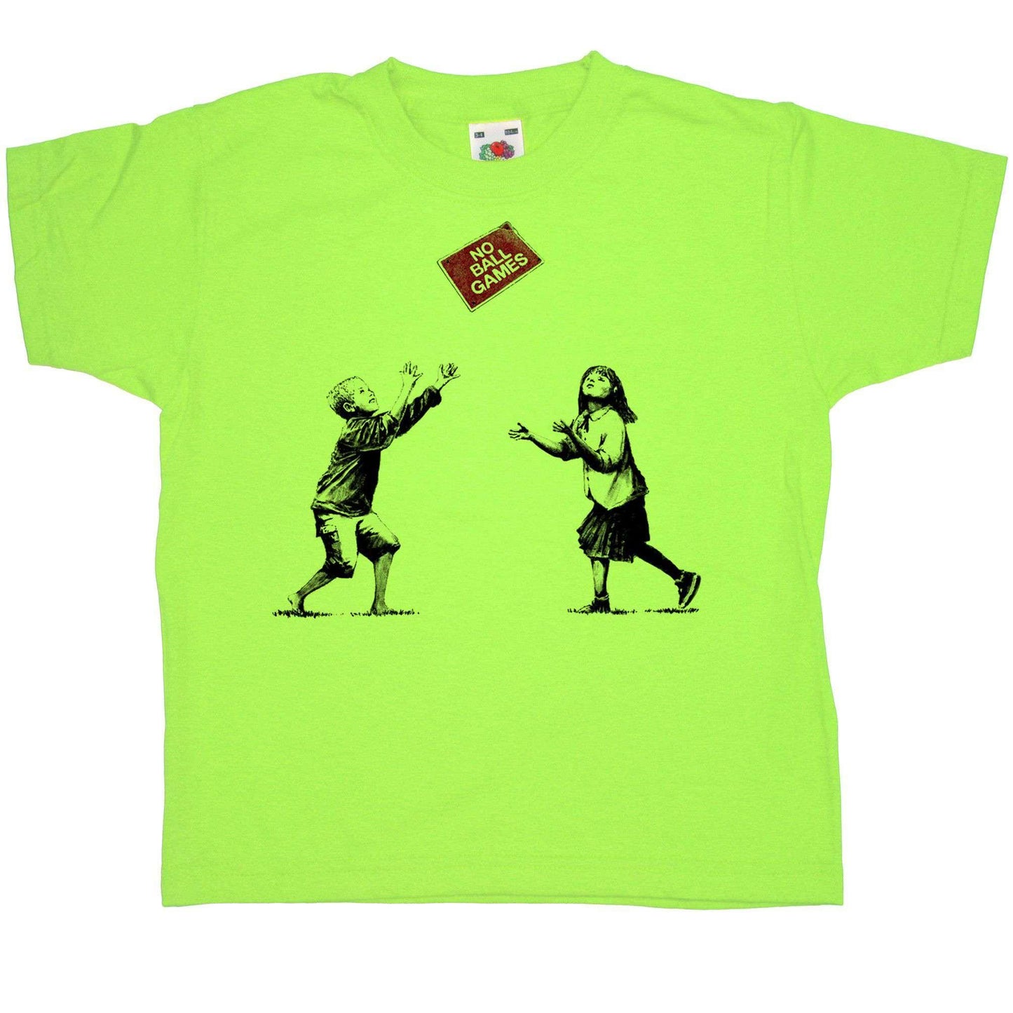  Banksy No Ball Games Kids T-Shirt