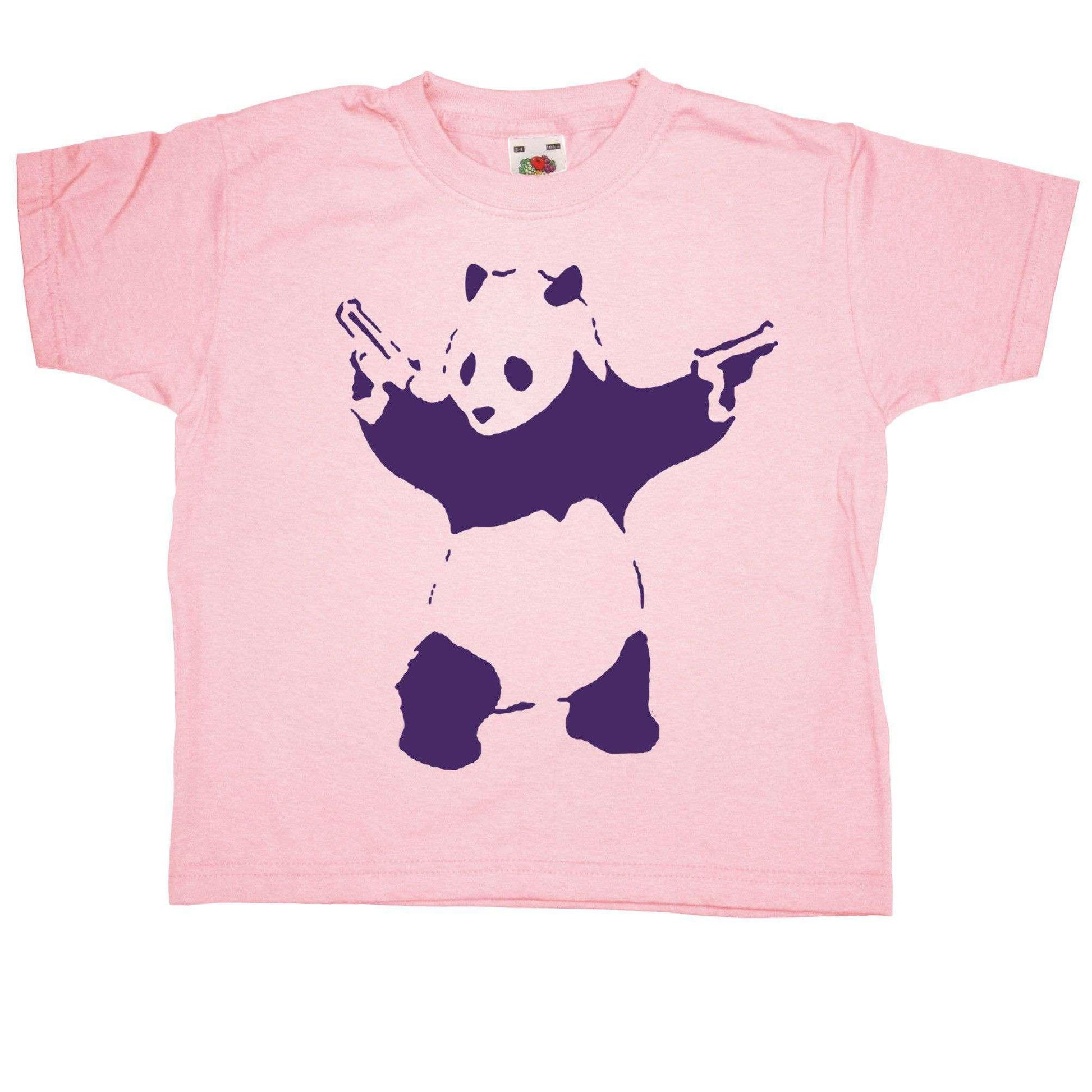  Banksy Panda Childrens T-Shirt
