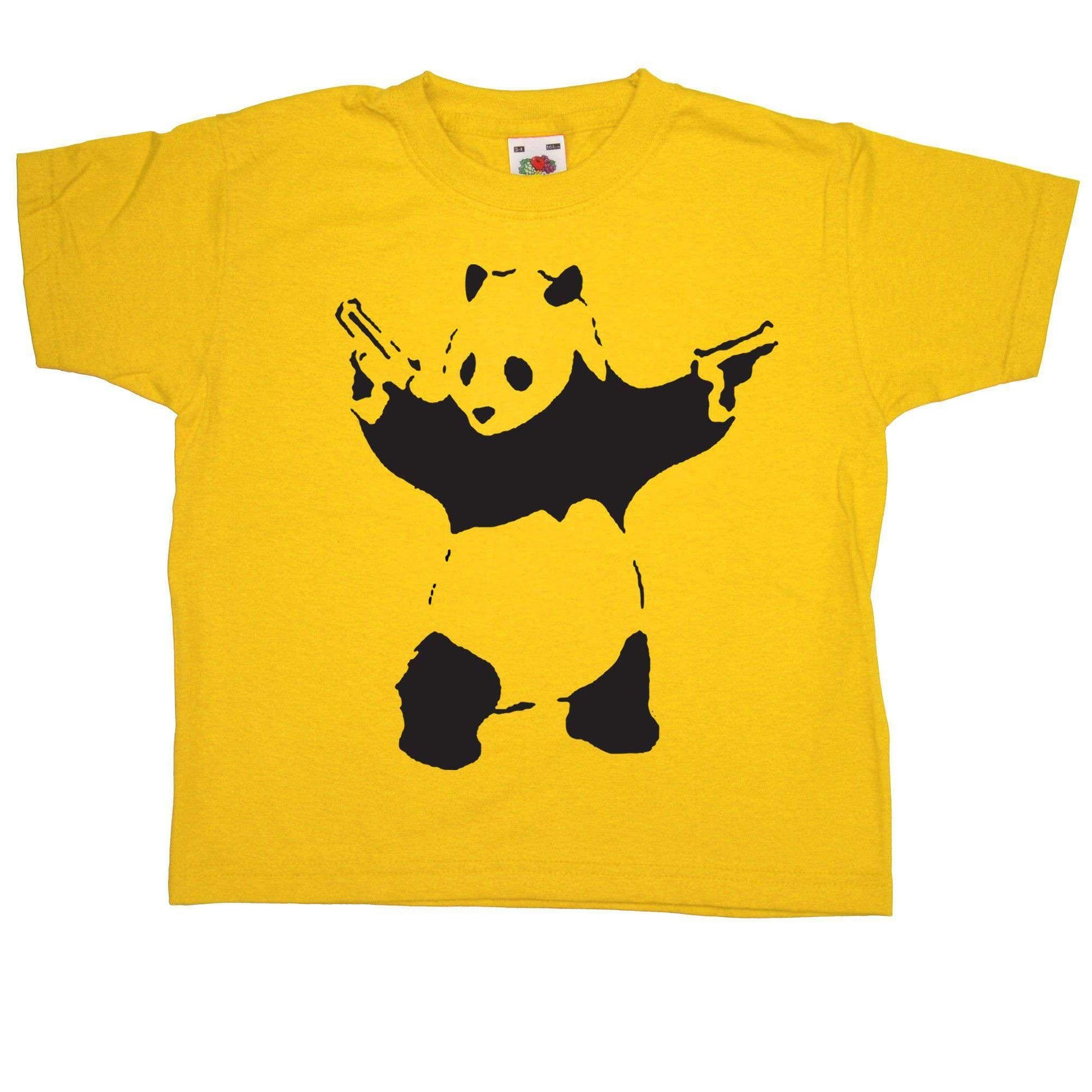  Banksy Panda Childrens T-Shirt