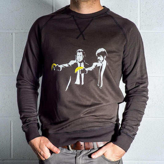  Banksy Pulp Fiction Bananas Sweatshirt