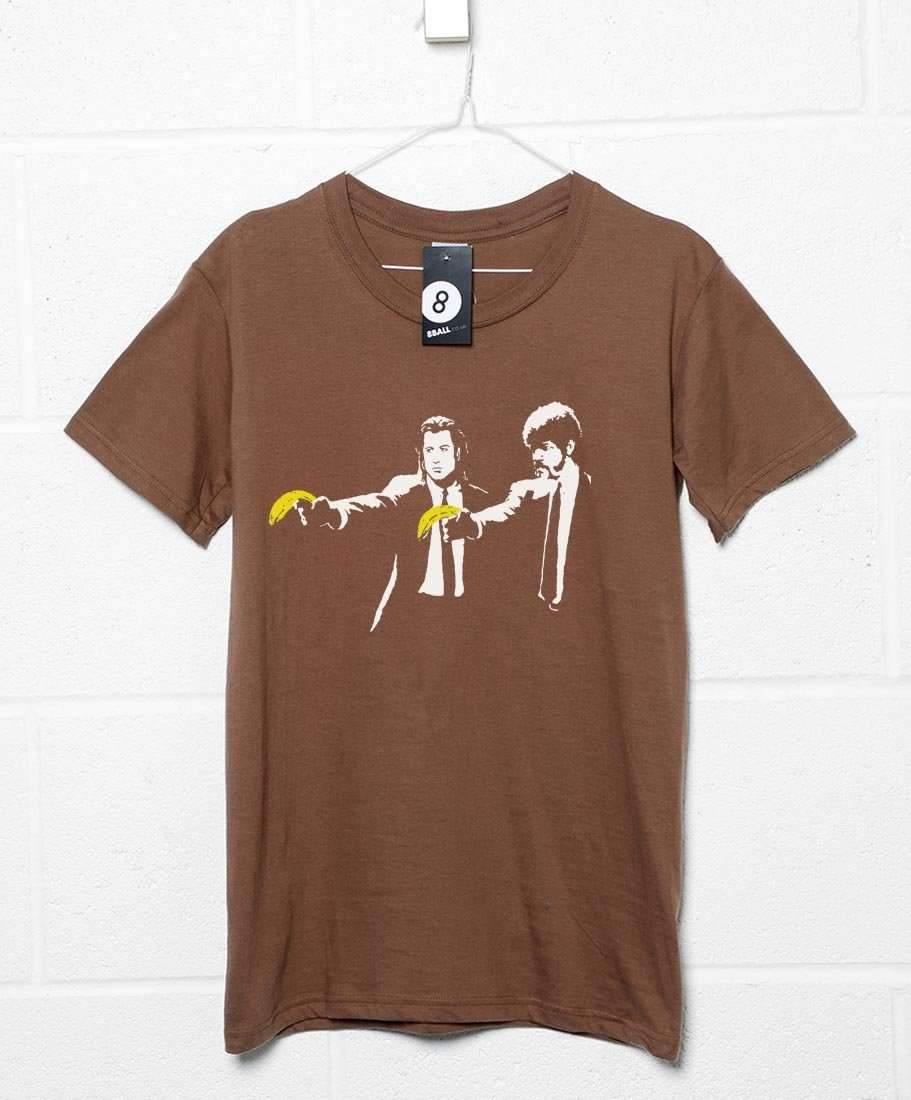  Banksy Pulp Fiction Bananas T-Shirt