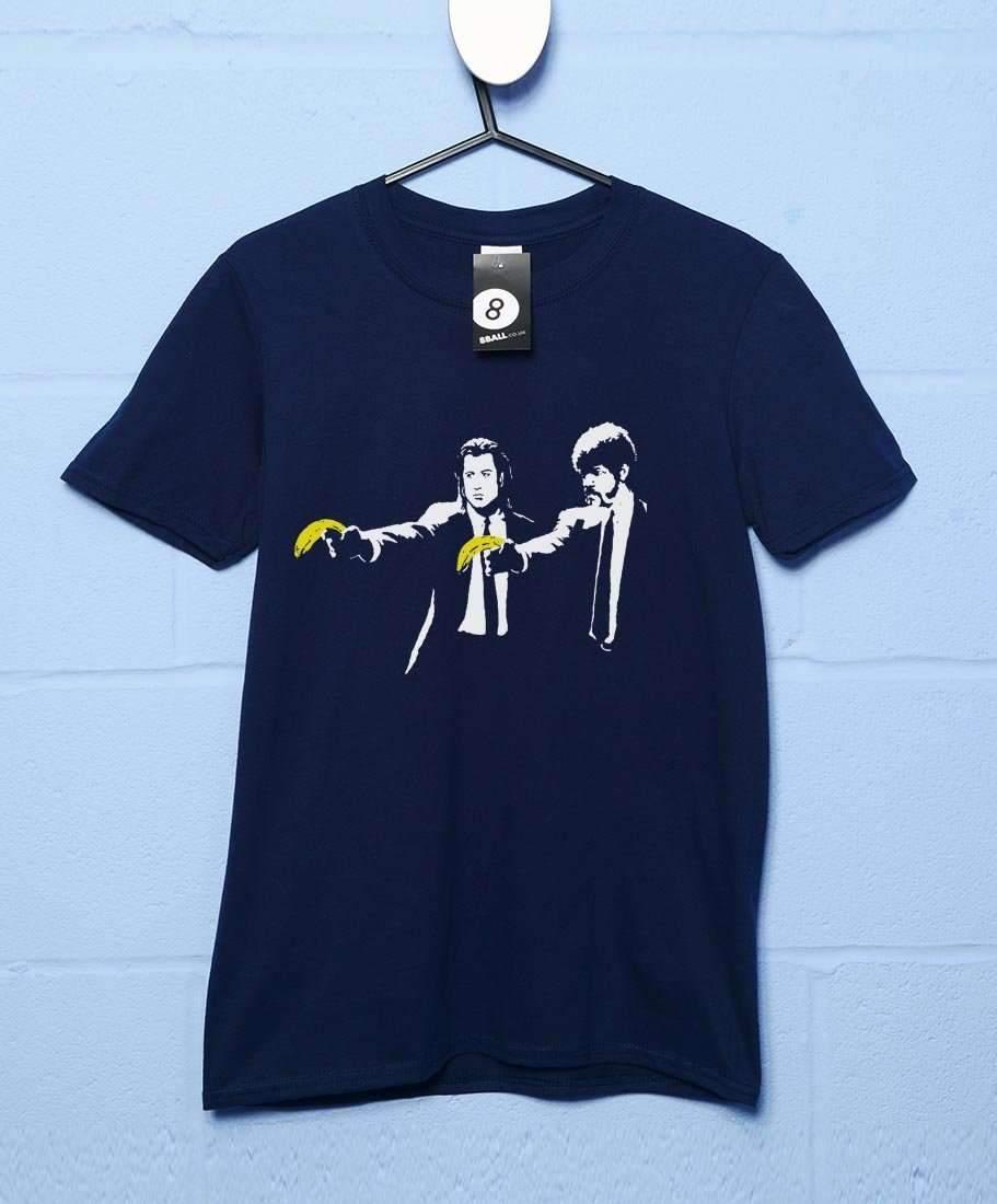  Banksy Pulp Fiction Bananas T-Shirt