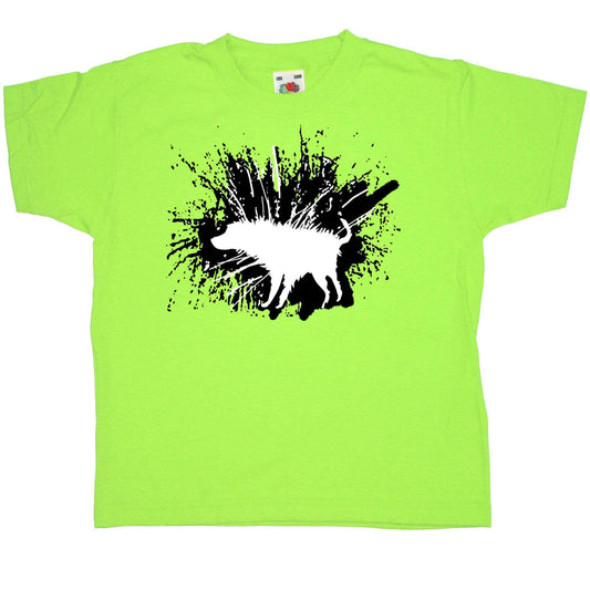  Banksy Shaking Dog Kids T-Shirt
