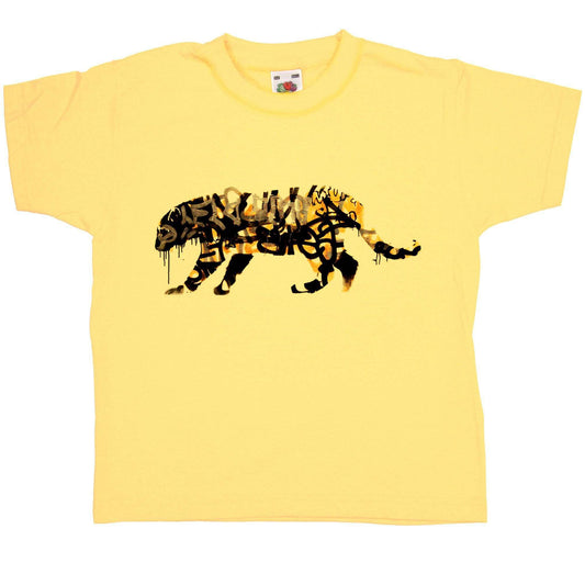  Banksy Tiger Kids T-Shirt
