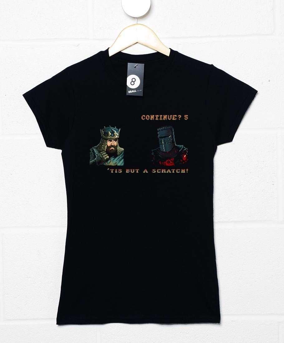 Maria Black Knight Continue Screen Fitted Womens T-Shirt
