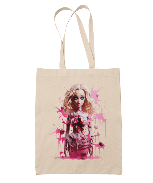  Blood Splatter Barbie Tote Bag
