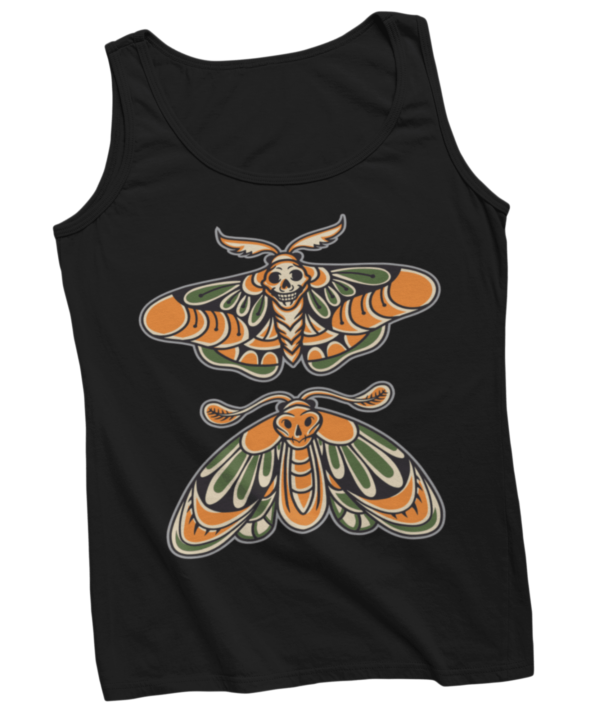 Butterfly Tattoo Design Adult Womens Vest Top