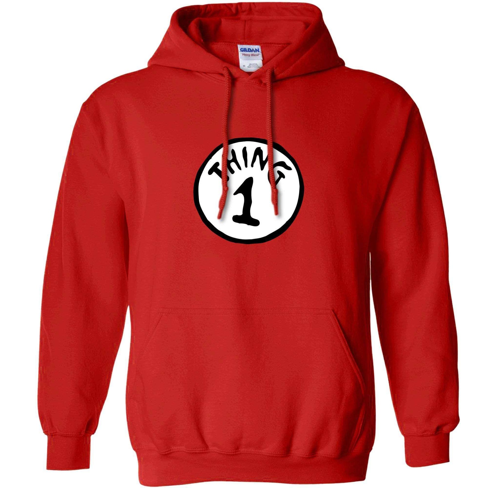  Cat In The Hat Thing 1 Hoodie