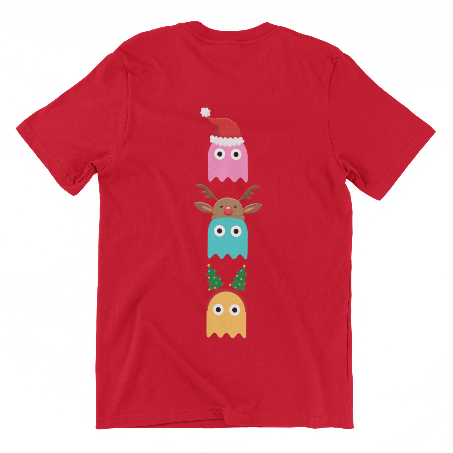  Christmas Ghost Munching Kids T-Shirt