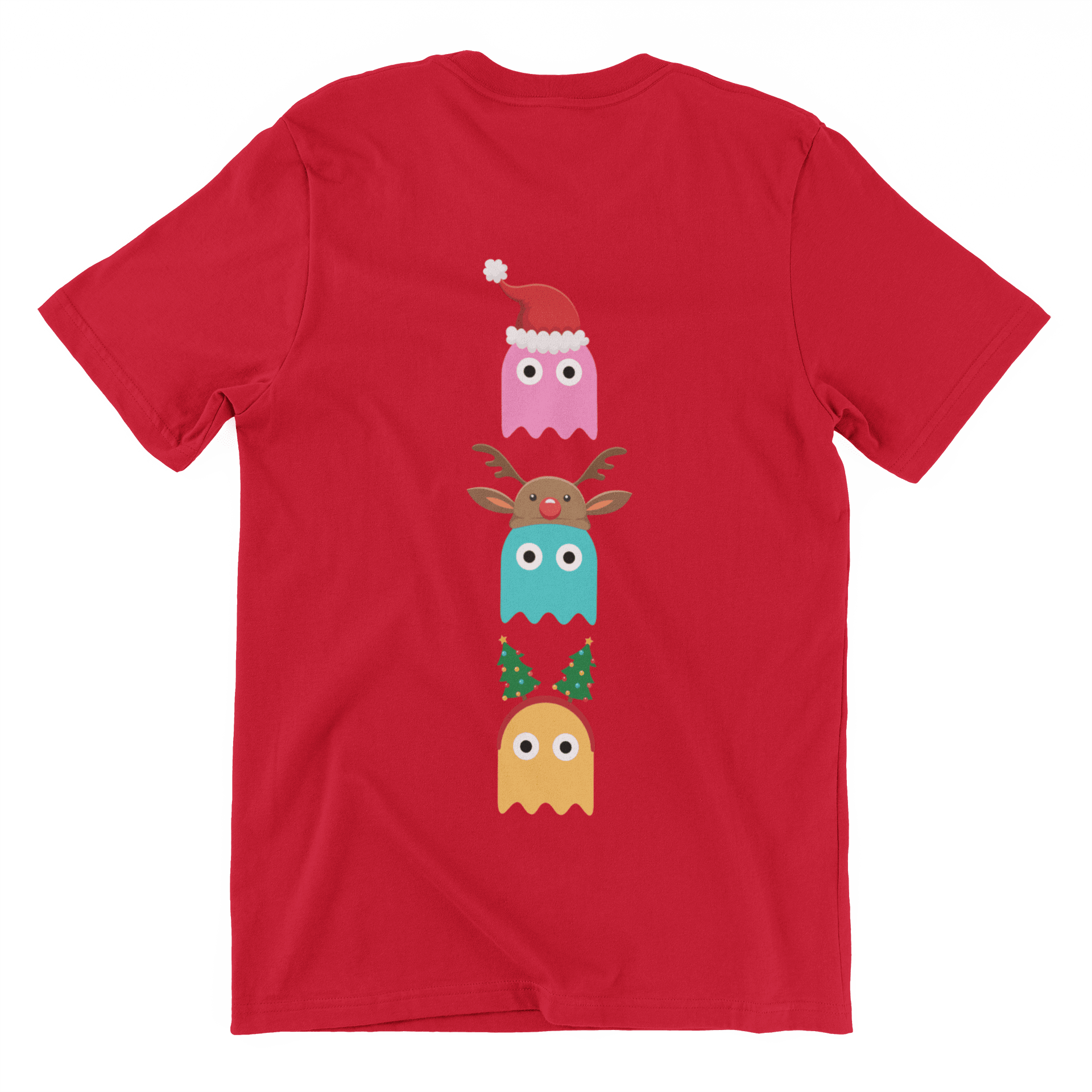  Christmas Ghost Munching Kids T-Shirt