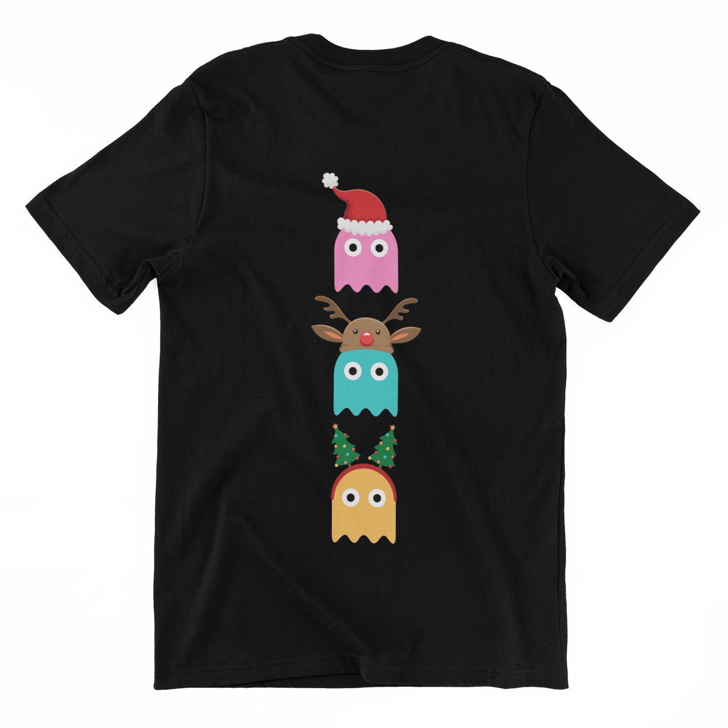  Christmas Ghost Munching Kids T-Shirt