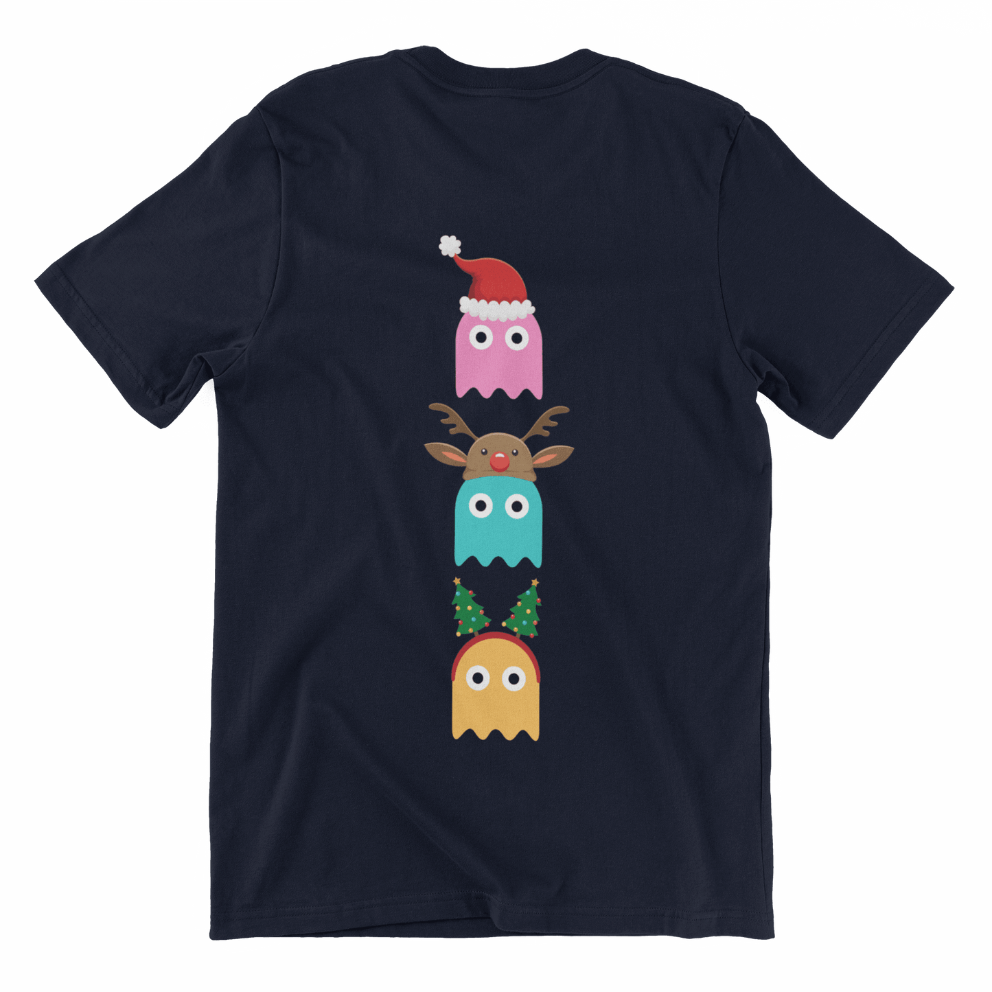  Christmas Ghost Munching Kids T-Shirt