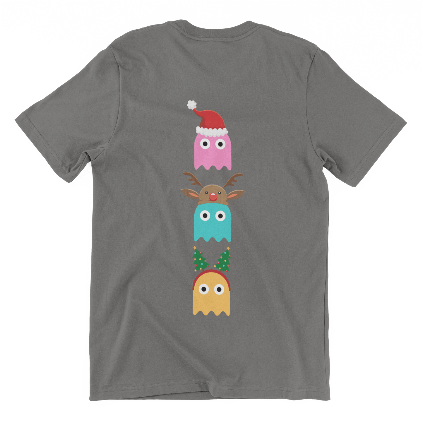  Christmas Ghost Munching Kids T-Shirt