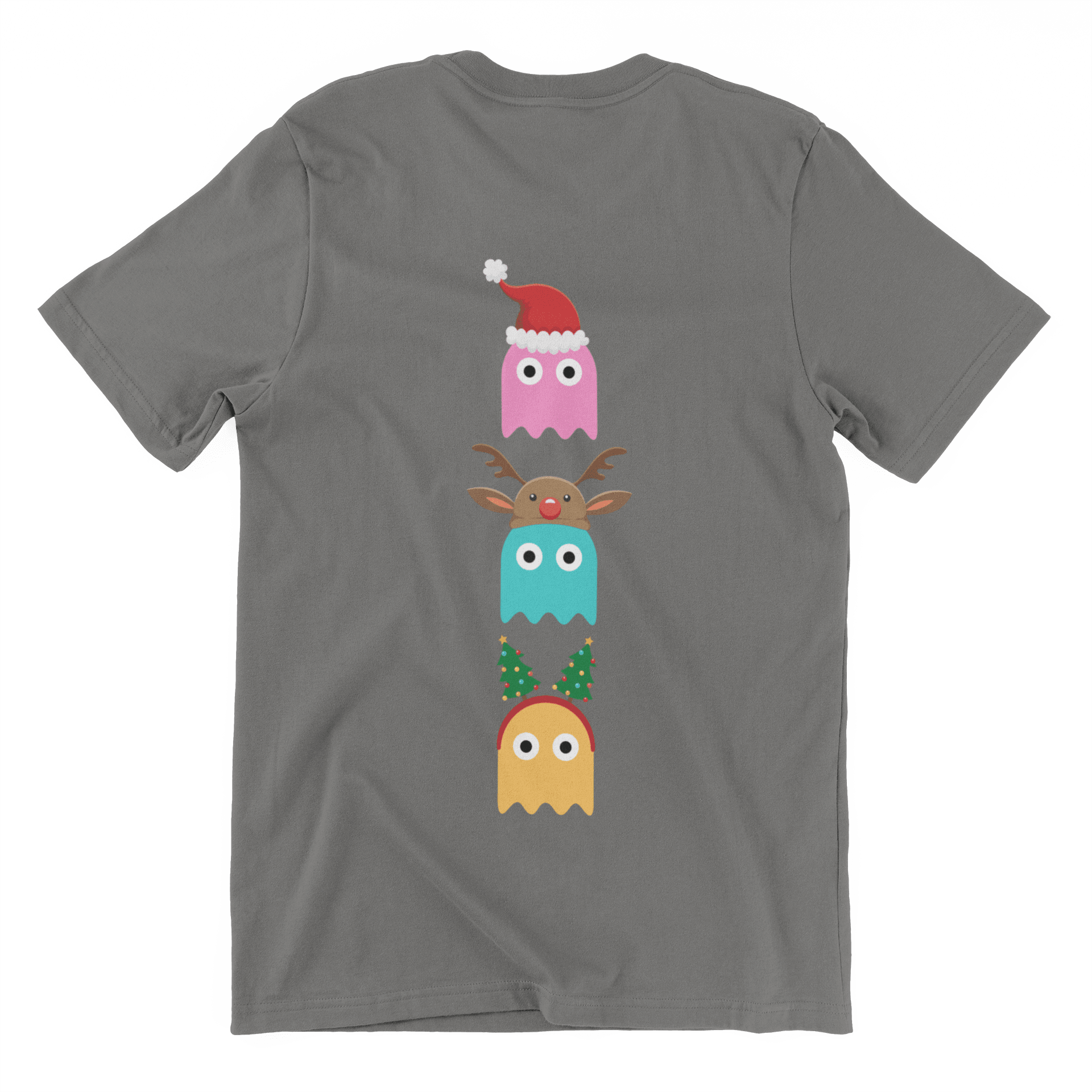  Christmas Ghost Munching Kids T-Shirt