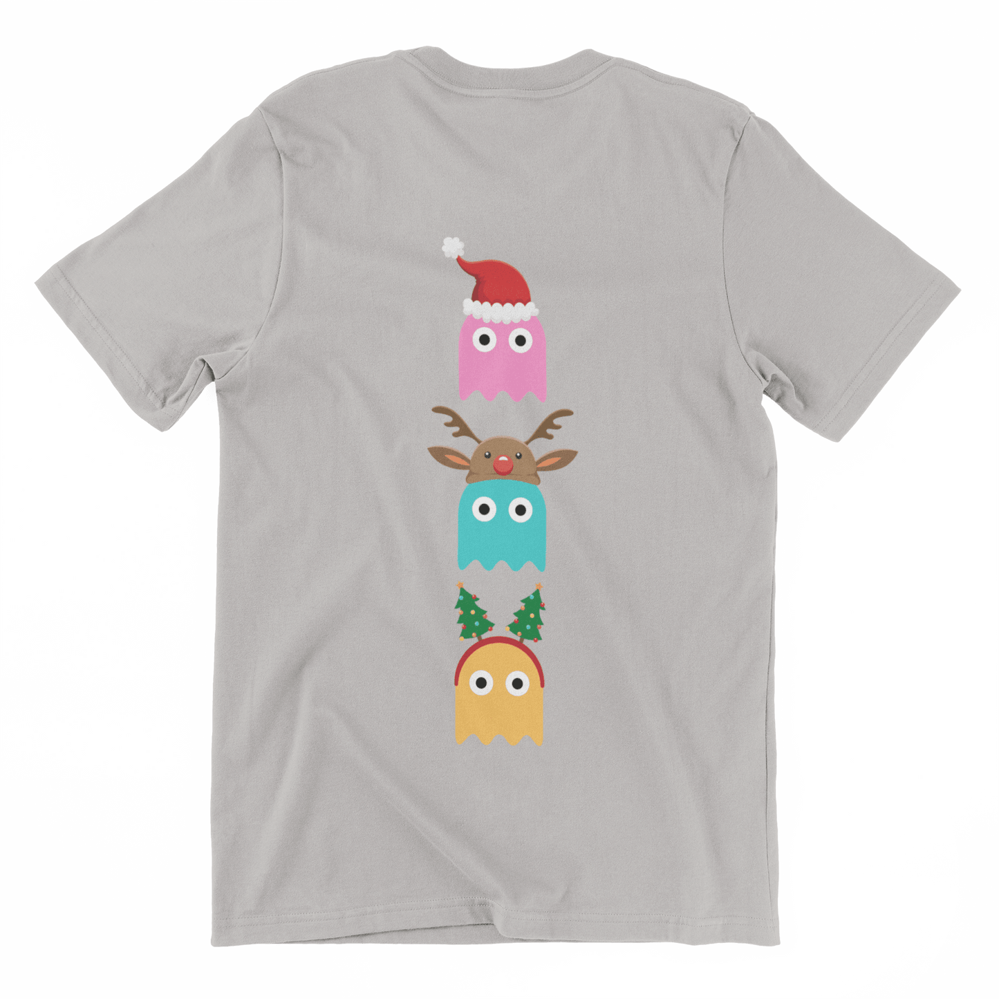  Christmas Ghost Munching Kids T-Shirt
