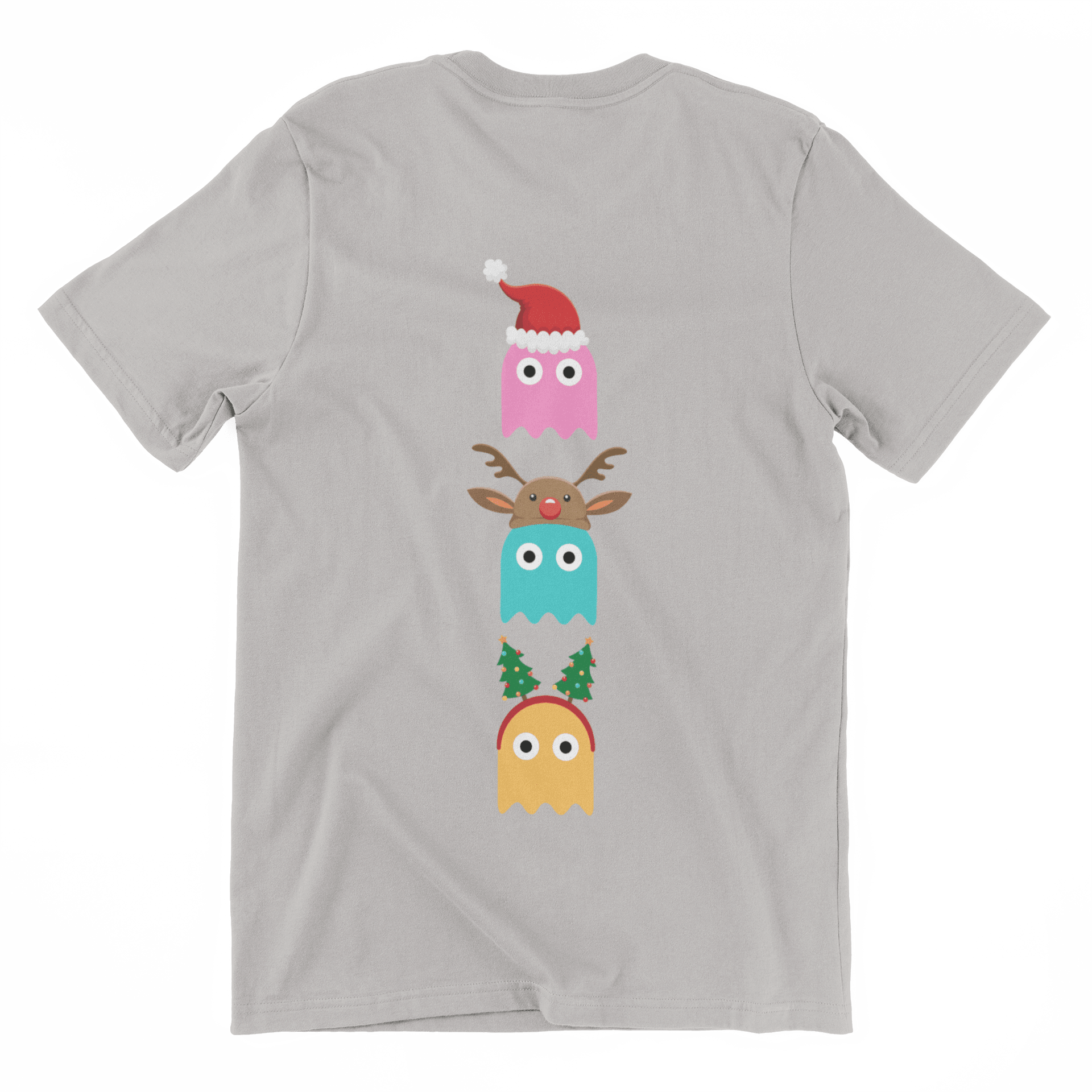  Christmas Ghost Munching Kids T-Shirt