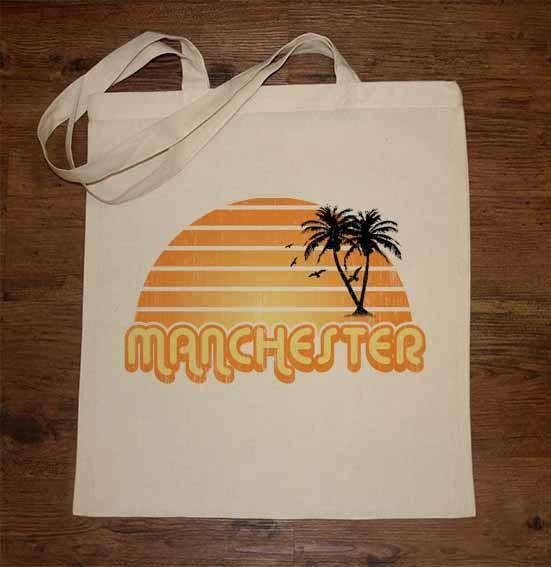  City Sunset Manchester Tote Bag