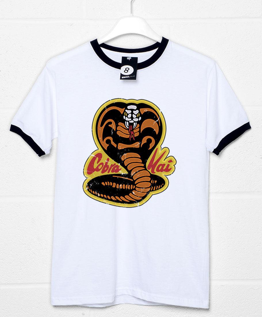  Cobra Kai Logo Ringer T-Shirt