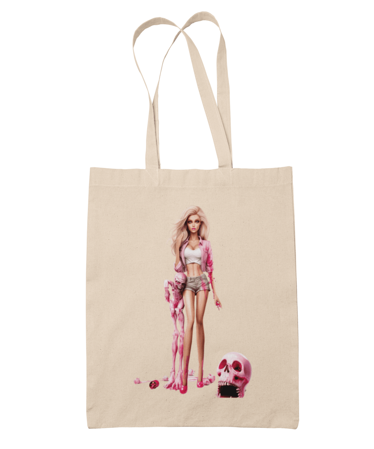  Daisy Duke Gothic Barbie Tote Bag