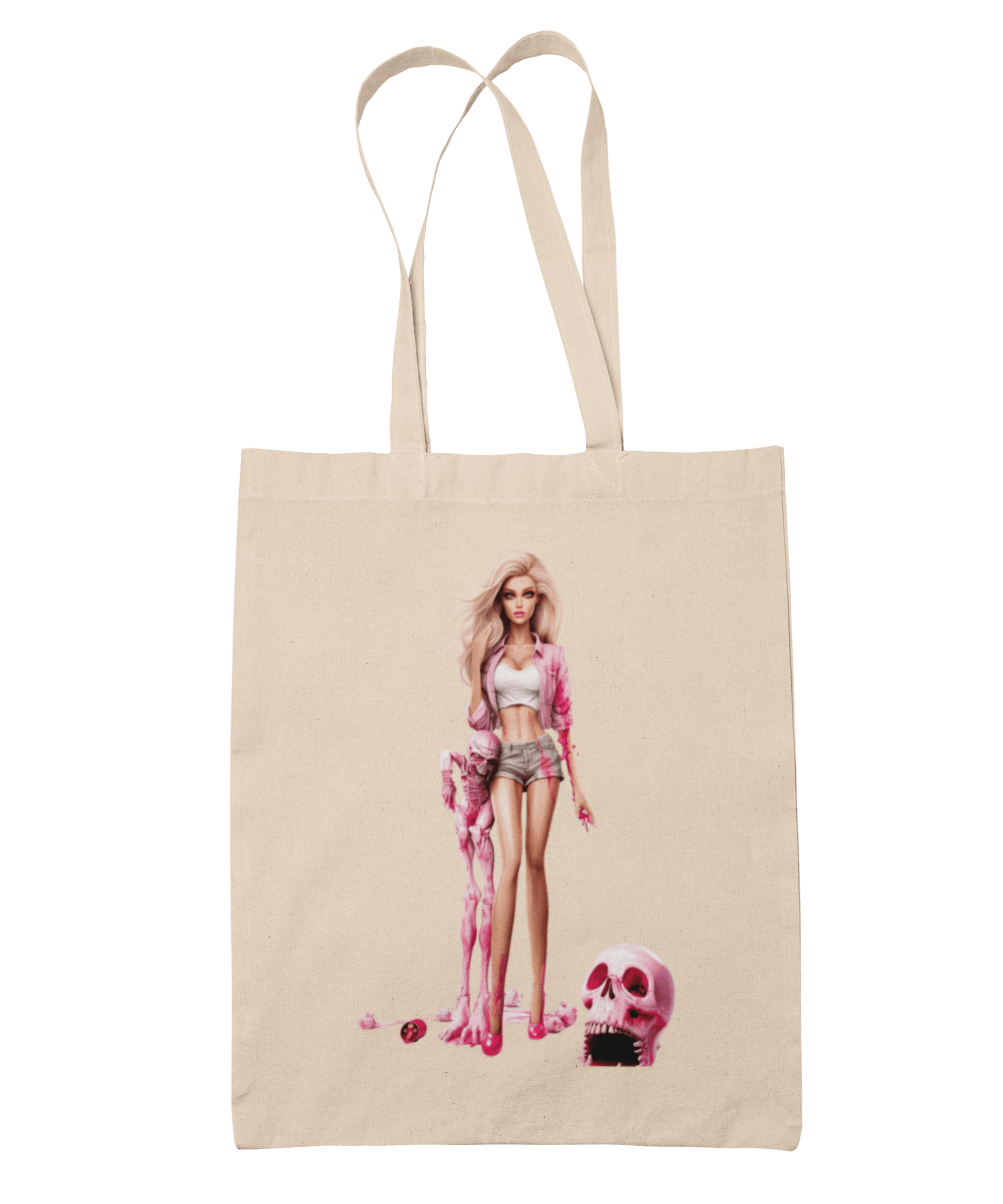  Daisy Duke Gothic Barbie Tote Bag