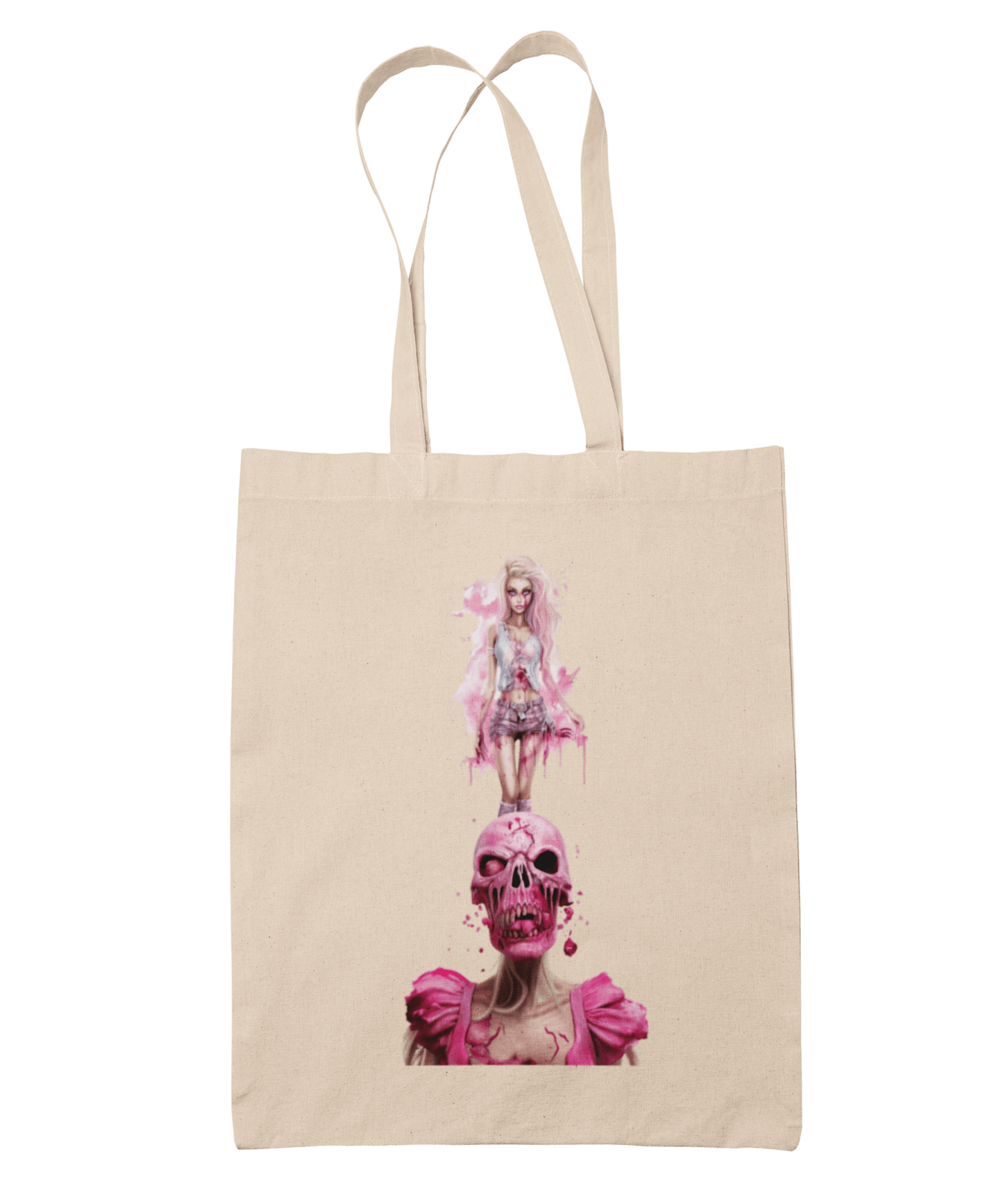  Daisy Duke Skull Barbie Tote Bag