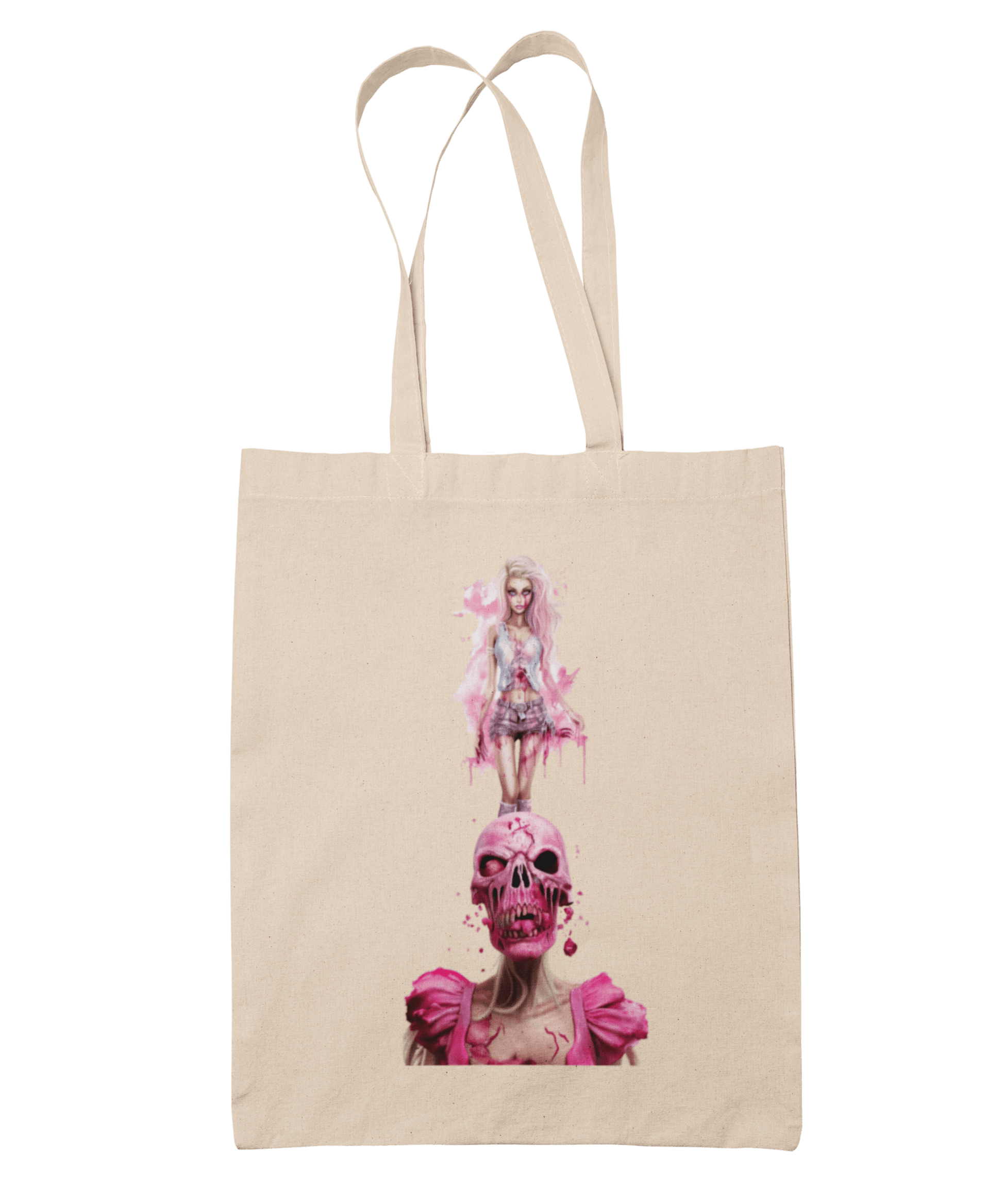 Daisy Duke Skull Barbie Tote Bag