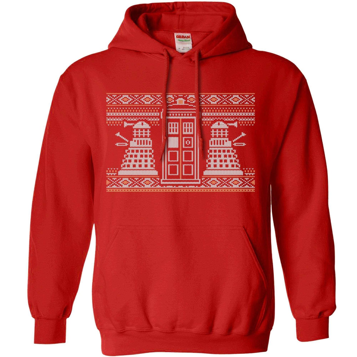  Dr Who Knitted Jumper Style Hoodie
