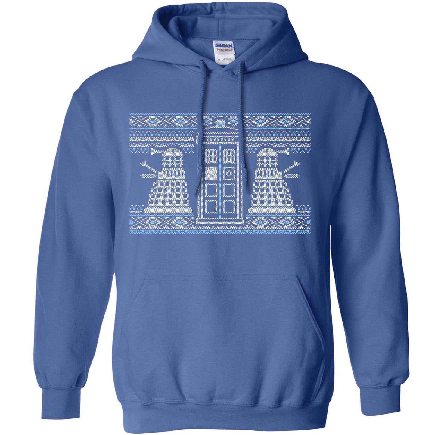  Dr Who Knitted Jumper Style Hoodie